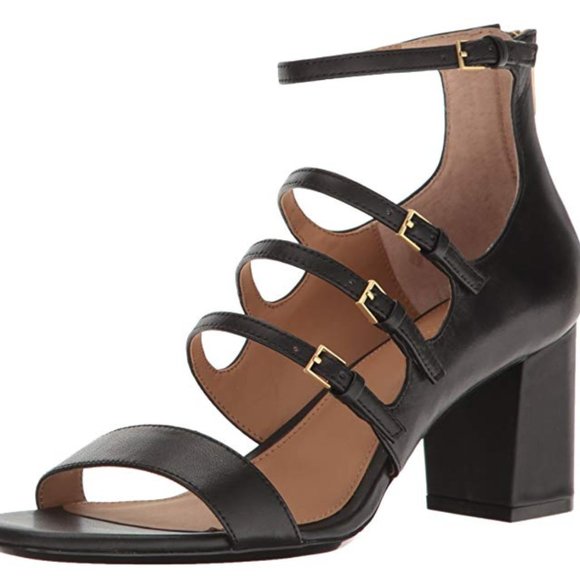 Calvin Klein Shoes - Calvin Klein Caz Heeled Ankle Strap Sandals